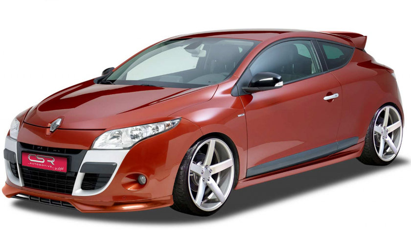 Prelungire Bara Fata Spoiler Renault Megane toate modelele 2008-4 2012 CSR-FA213