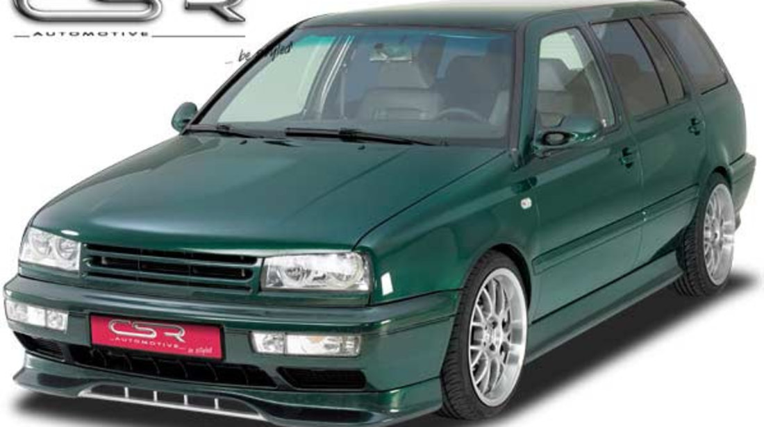 Prelungire Bara Fata Spoiler VW Golf 3 Hatchback cabrio Kombi Variant  1991-1997 CSR-FA133 #72328317