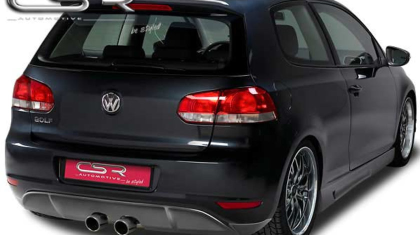 Prelungire Bara Spate Difuzor VW Golf 6 nu si pentru varianta passend fr R-Line, GTI, GT, GTD,R32,Variant ab 2008 HA010
