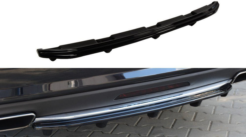 Prelungire Centrala Bara Spate Difuzor MERCEDES CLS C218 ( cu a vertical bar) AMG LINE ME-CLS-218-RD1+RD2C