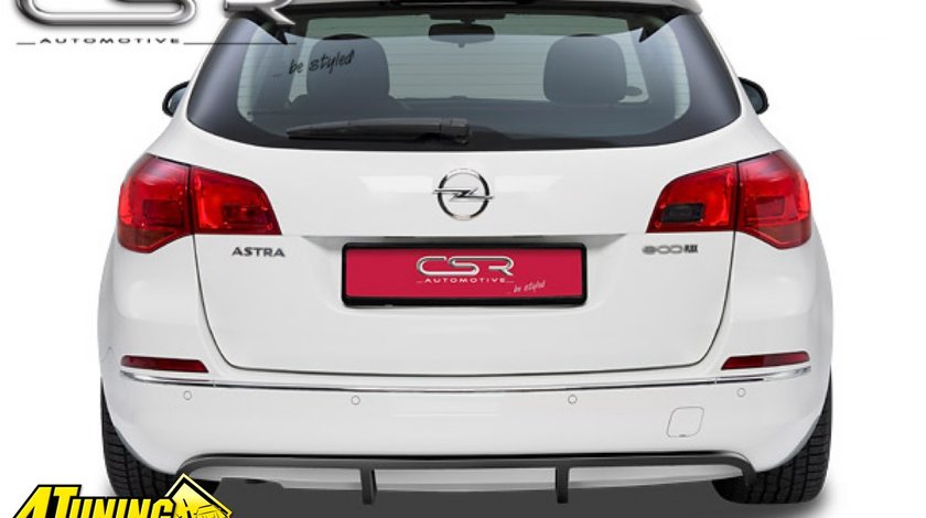 Prelungire Difusor Difuzor Spoiler Bara Spate Opel Astra J Caravan Sports Tourer HA107
