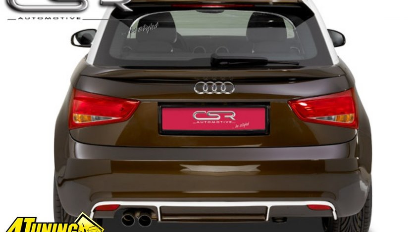 Prelungire difusor difuzor spoiler bara spate Audi A1 HA034 si HA034B si HA056 R32 look