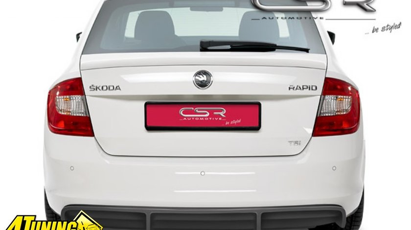 Prelungire Difusor Difuzor Spoiler Bara Spate Skoda Rapid HA088