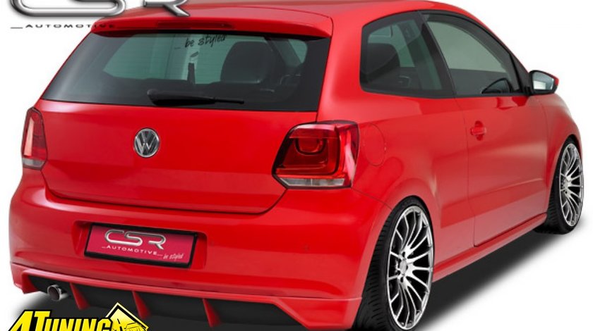 Prelungire Difusor Spoiler Bara Spate VW Polo 5 Typ 6R HA035 si R32 Look VW Polo 5 Typ 6R HA035B