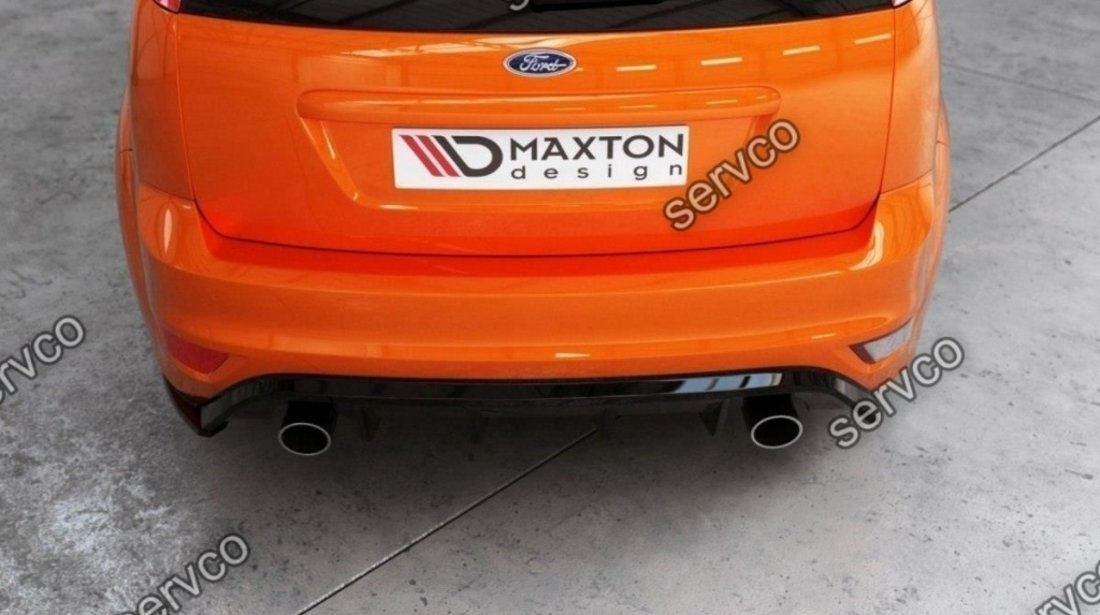 Prelungire difuzor bara spate Ford Focus Mk2 ST Facelift 2007-2011 v16 -  Maxton Design #78775281
