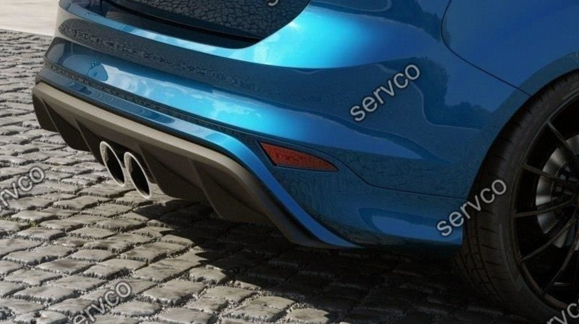Prelungire difuzor bara spate Ford Focus ST 3 RS2015 Look 2011-2015 v2 - Maxton Design