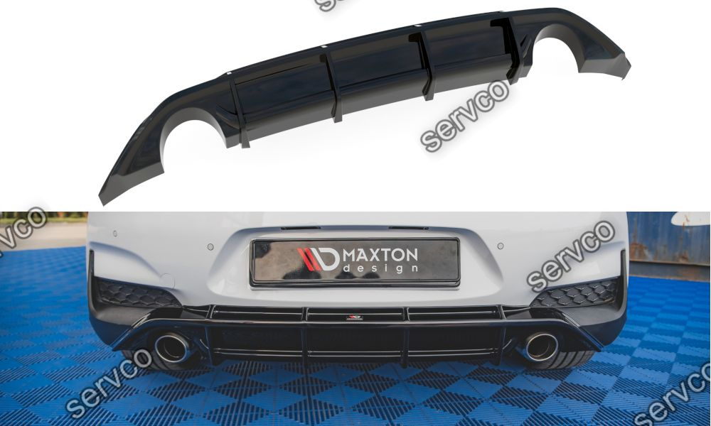 Prelungire difuzor bara spate Hyundai I30 N Mk3 Hatchback 2017- v17 - Maxton Design