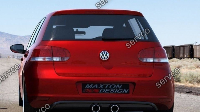 Prelungire difuzor bara spate Volkswagen Golf 6 R32 Golf 5 Look 2008-2012 v10 - Maxton Design