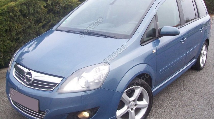 Prelungire Facelift lip buza tuning sport bara fata Opel Zafira B OPC Line 2009-2011 v1