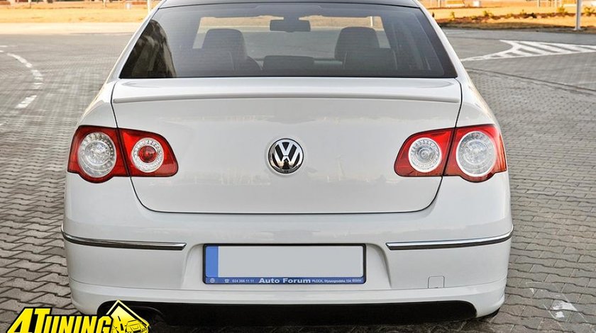 Prelungire fusta spoiler adaos bara spate vw passat b6 3c sedan rline r line r line