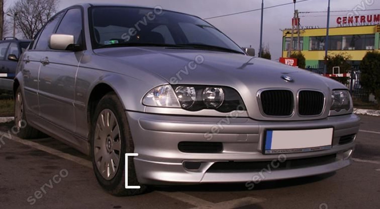 Prelungire lip buza bara fata BMW E46 Sedan seria 3 1998-2002 v1 #49099532