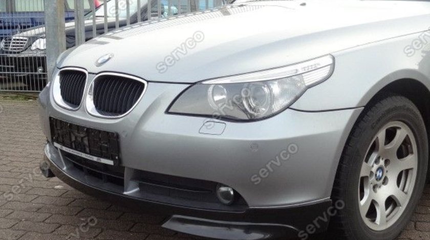 Prelungire lip buza bara fata BMW E60 E61 pachet m tech Aerodynamic M5 pt bara normala v2