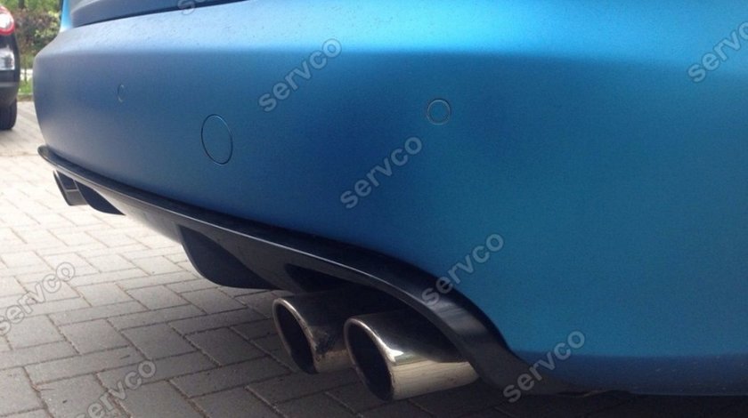 Prelungire lip buza spoiler tuning sport bara spate Audi A4 B8 8K S4 RS4 S line 4