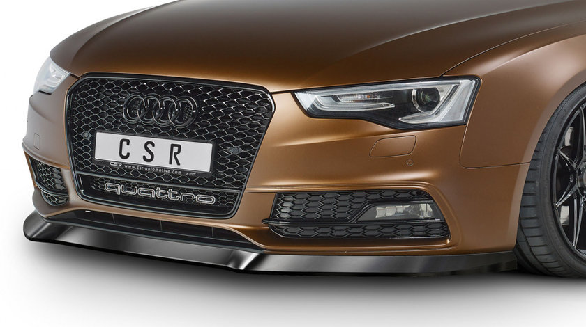 Prelungire lip spoiler bara fata pentru Audi A5 8T Facelift 07/2011-2016 S-Line CSL187