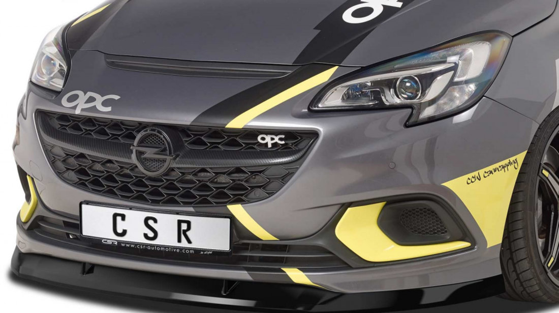 Prelungire lip spoiler bara fata pentru Opel Corsa E OPC 03/2015- CSL275