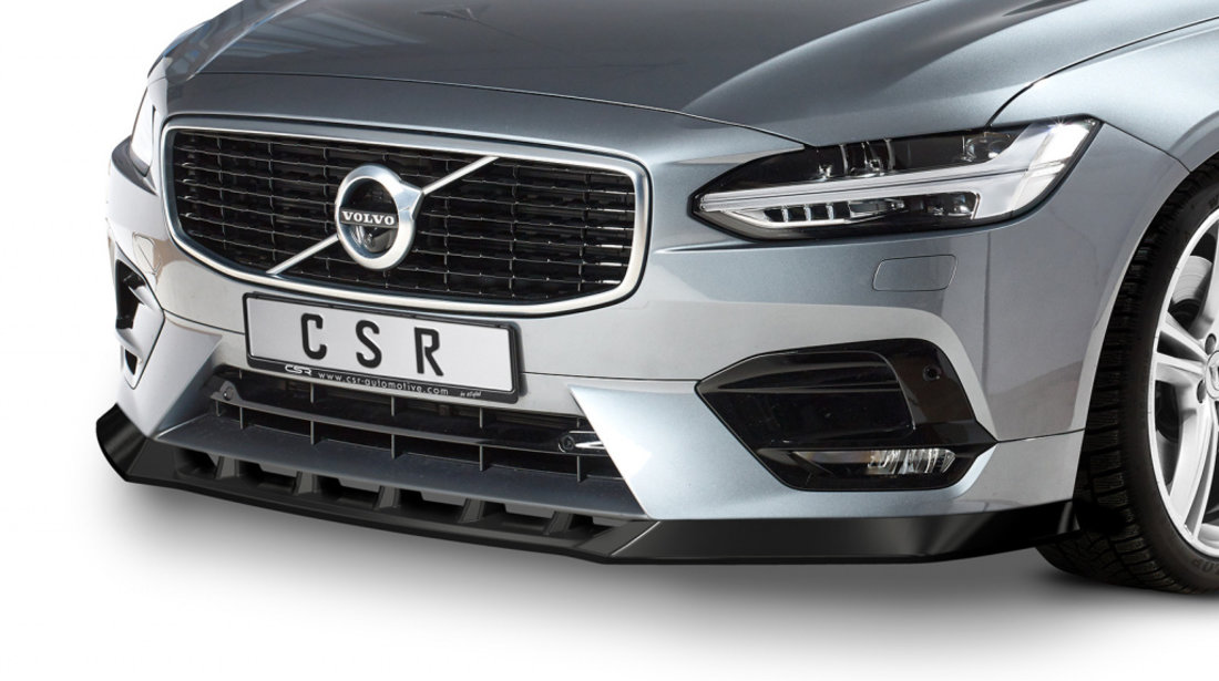 Prelungire lip spoiler bara fata pentru Volvo S90 pentru toate modelele Facelift 2016-02/2020 CSL488