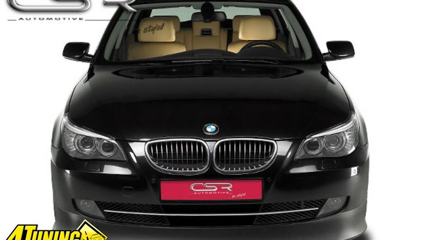 Prelungire Prelungiri Spoiler Sub Bara Fata BMW E60 E61 Seria 5 dupa 2007 facelift LCI FA101