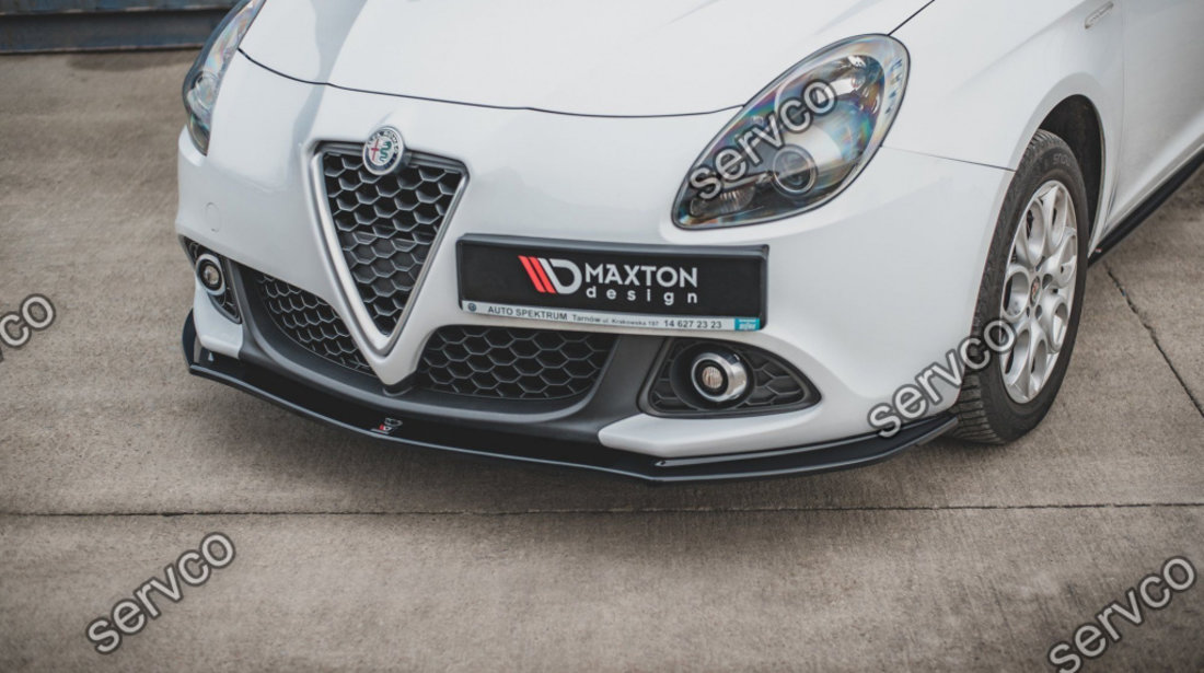Prelungire splitter bara fata Alfa Romeo Giulietta Facelift 2016-2020 v2 - Maxton Design