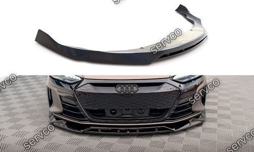 Prelungire splitter bara fata Audi e-Tron GT / RS GT RS Mk1 2021- v2 - Maxton Design