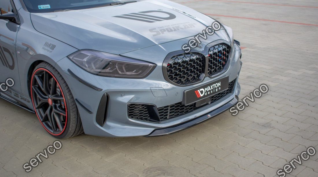 Prelungire splitter bara fata Bmw Seria 1 F40 M-Pachet 2019- v3 - Maxton Design