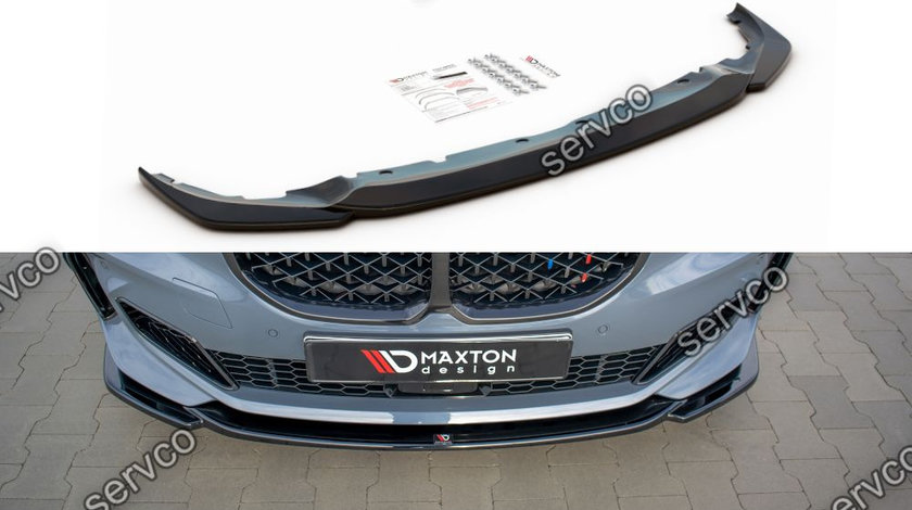 Prelungire splitter bara fata Bmw Seria 1 F40 M-Pachet 2019- v2 - Maxton Design