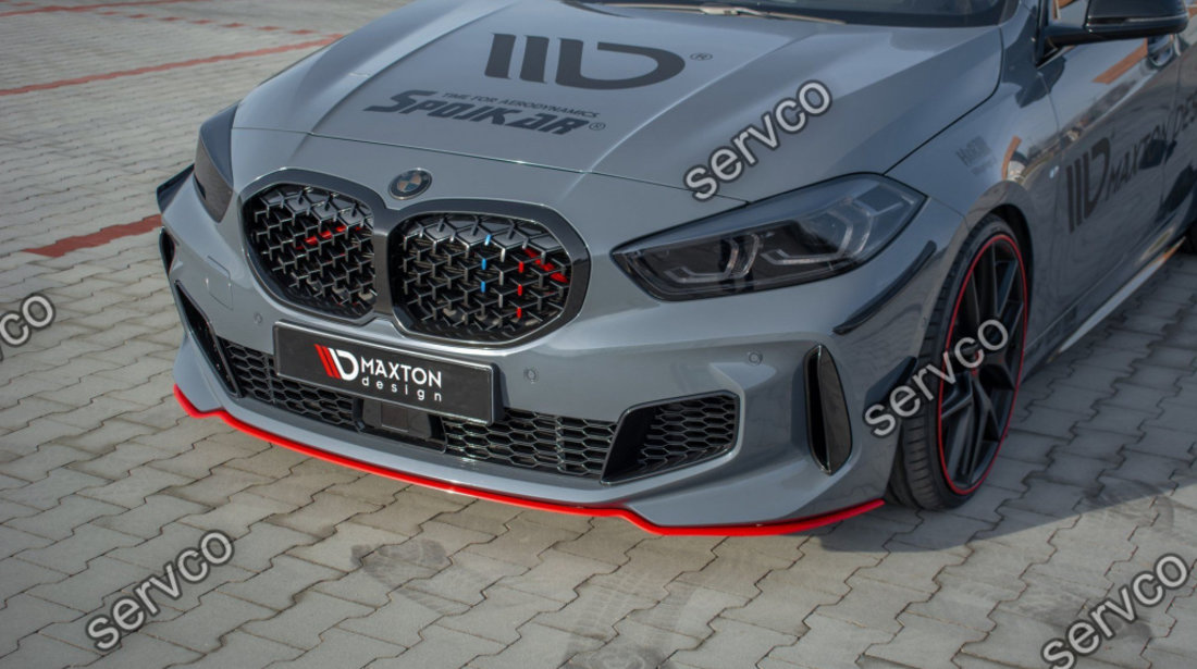 Prelungire splitter bara fata Bmw Seria 1 F40 M-Pachet 2019- v5 - Maxton Design