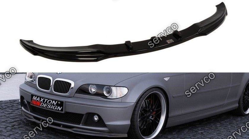 Prelungire splitter bara fata Bmw Seria 3 E46 Coupe Facelift 2002-2007 v3 - Maxton Design