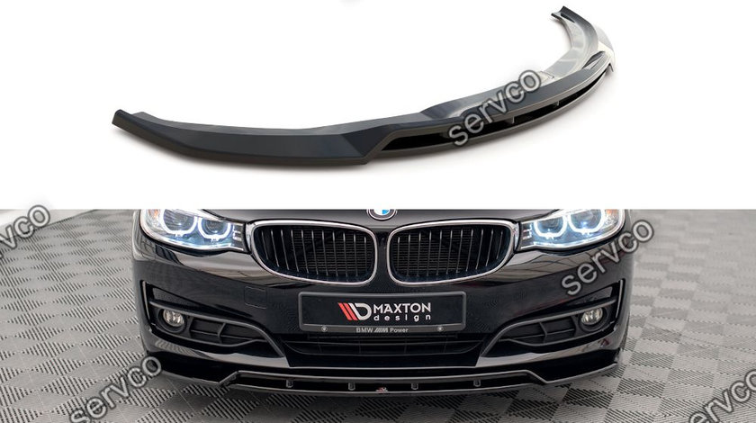 Prelungire splitter bara fata Bmw Seria 3 GT F34 2013-2016 v1 - Maxton Design