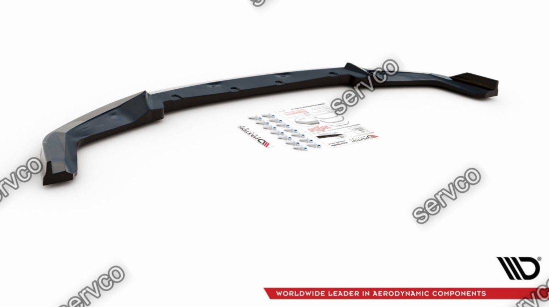 Prelungire splitter bara fata Bmw Seria M2 Competition F87 2018-2020 v6 - Maxton Design