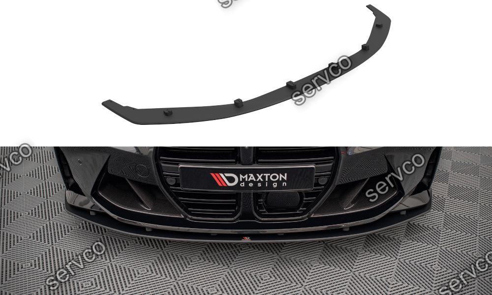 Prelungire splitter bara fata Bmw Seria M4 G82 2021- v4 - Maxton Design