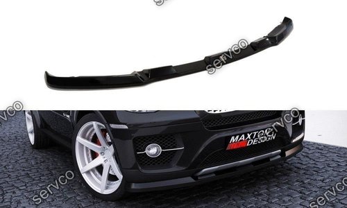 Prelungire splitter bara fata Bmw X6 E71 E72 2007-2010 v1 - Maxton Design