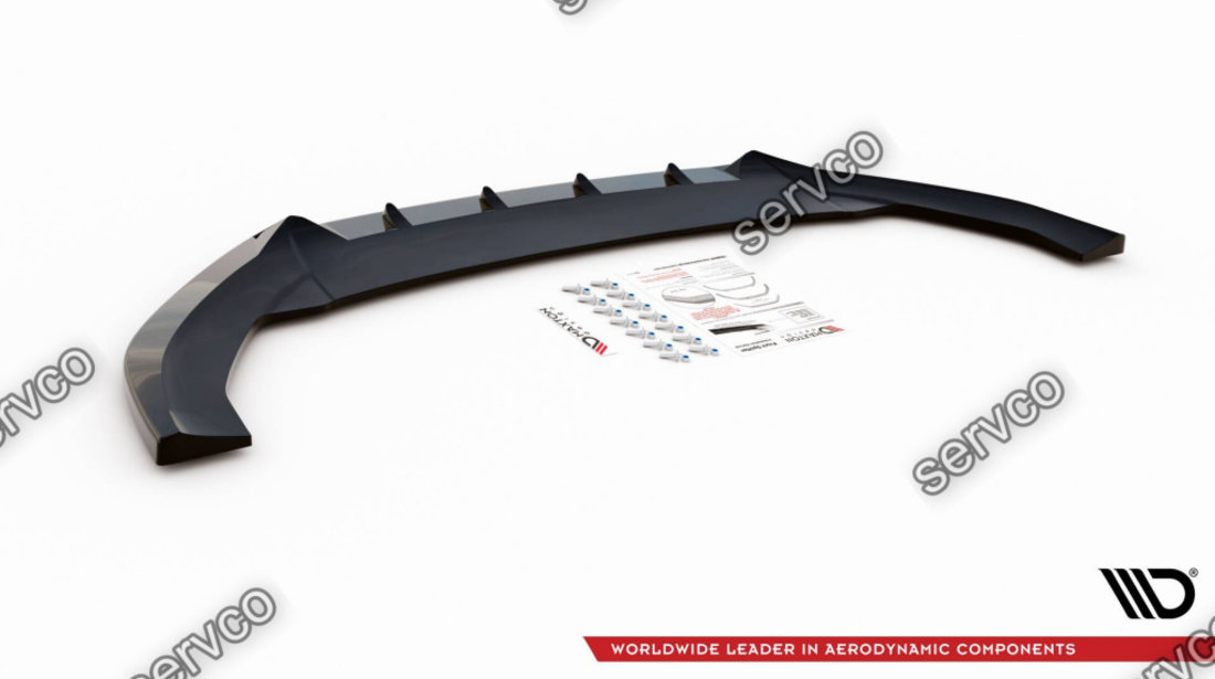 Prelungire splitter bara fata Cupra Leon Mk1 2020- v1 - Maxton Design