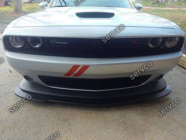 Prelungire splitter bara fata Dodge Challenger R/T 2015-2021 v1