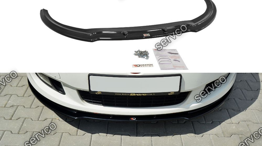 Prelungire splitter bara fata Fiat Bravo Mk2 Sport 2007-2014 v2 - Maxton Design