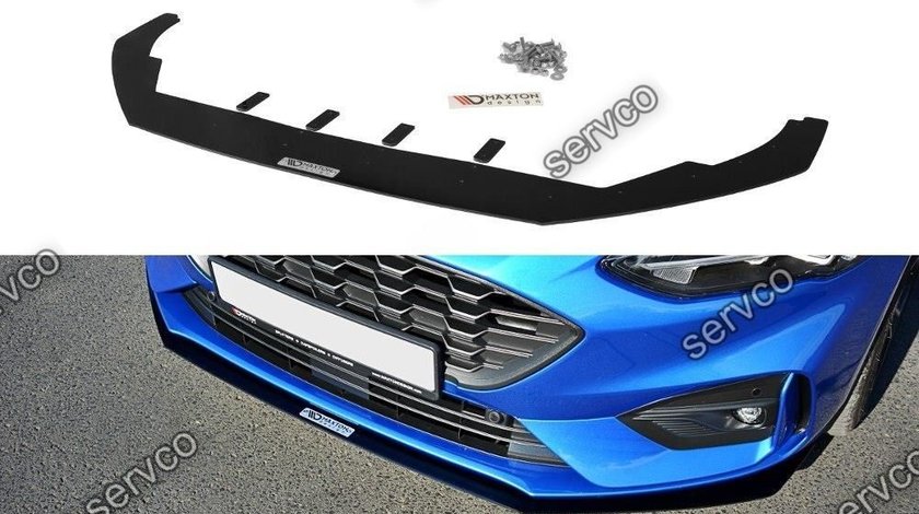 Prelungire splitter bara fata Ford Focus Mk4 ST-Line 2018- v24 - Maxton Design