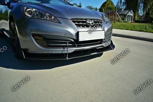 Prelungire splitter bara fata Hyundai Genesis Mk1 Coupe 2009-2012 v2 - Maxton Design