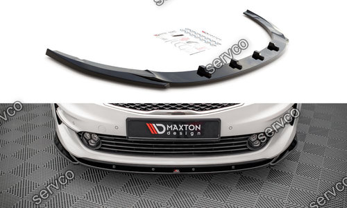 Prelungire splitter bara fata Kia Optima Mk4 2015-2020 v2 - Maxton Design