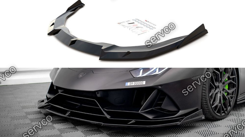 Prelungire splitter bara fata Lamborghini Huracan EVO 2020- v1 - Maxton Design