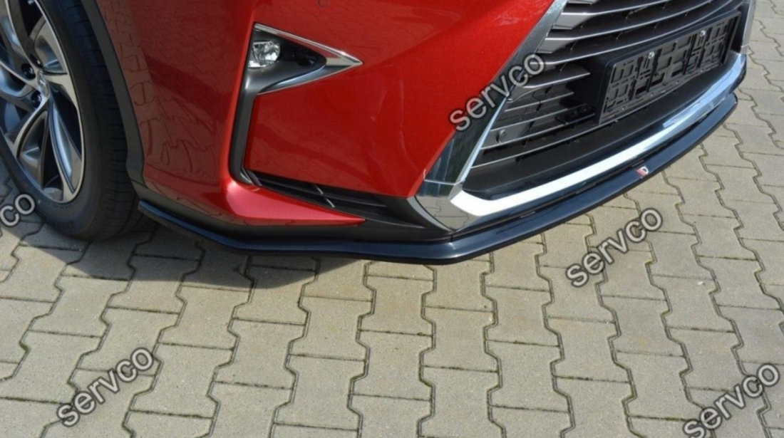 Prelungire splitter bara fata Lexus RX Mk4 2015- v1 - Maxton Design