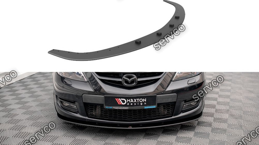 Prelungire splitter bara fata Mazda 3 MPS Mk1 2006-2008 v8 - Maxton Design