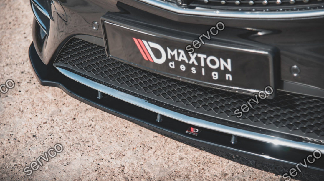 Prelungire splitter bara fata Mercedes V Class AMG-Line W447 Facelift 2019- v5 - Maxton Design