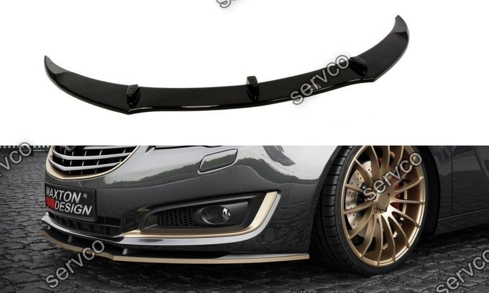 Prelungire splitter bara fata Opel Insignia Mk1 Facelift 2013- v1 - Maxton Design