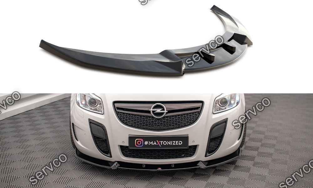 Prelungire splitter bara fata Opel Insignia OPC Mk1 2009-2013 v8 - Maxton Design