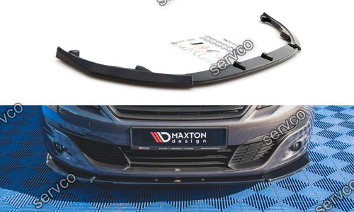 Prelungire splitter bara fata Peugeot 308 Mk2 Facelift 2017-2021 v5 - Maxton Design