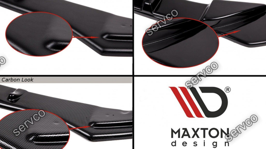 Prelungire splitter bara fata Peugeot 508 GT Mk1 Facelift 2014-2018 v1 - Maxton Design
