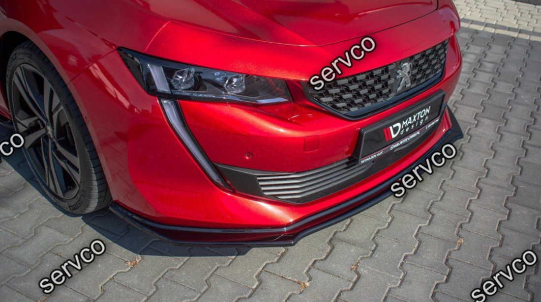 Prelungire splitter bara fata Peugeot 508 Mk2 SW 2018- v2 - Maxton Design