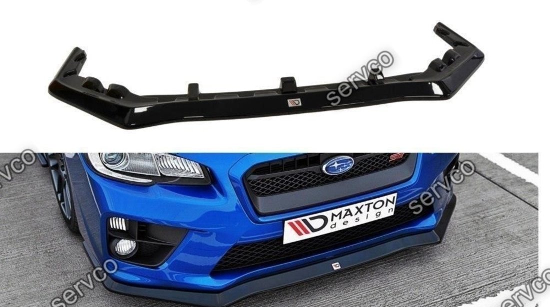 Prelungire splitter bara fata Subaru Impreza Mk4 WRX STI 2014-2016 v12 - Maxton Design