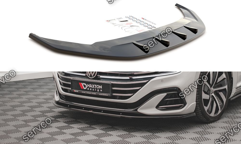 Prelungire splitter bara fata Volkswagen Arteon R-Line Facelift 2020- v8 - Maxton Design