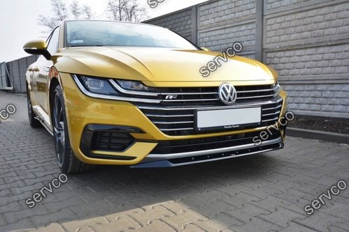 Prelungire splitter bara fata Volkswagen Arteon 2017- v2 - Maxton Design