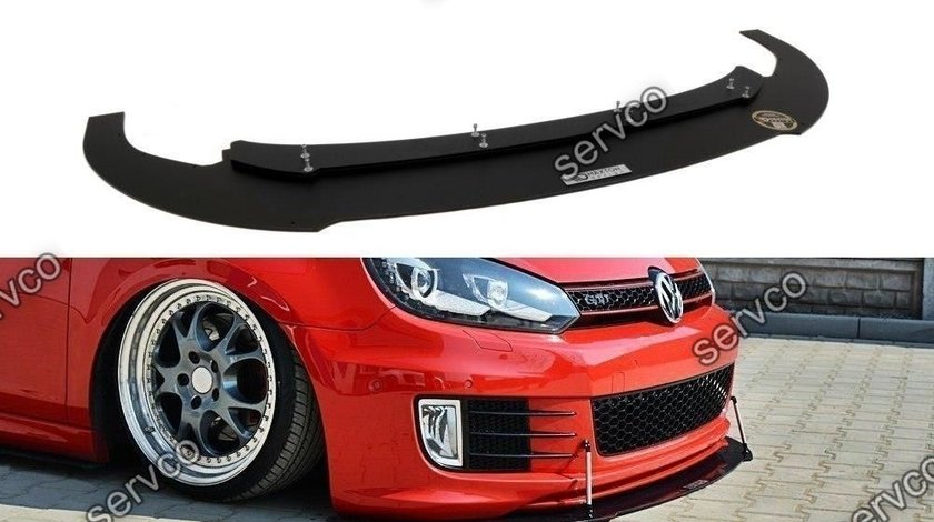 Prelungire splitter bara fata Volkswagen Golf 6 GTI 35TH 2008-2012 v7 - Maxton Design